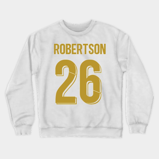 Andrew Robertson  Prem winner Gold Crewneck Sweatshirt by Alimator